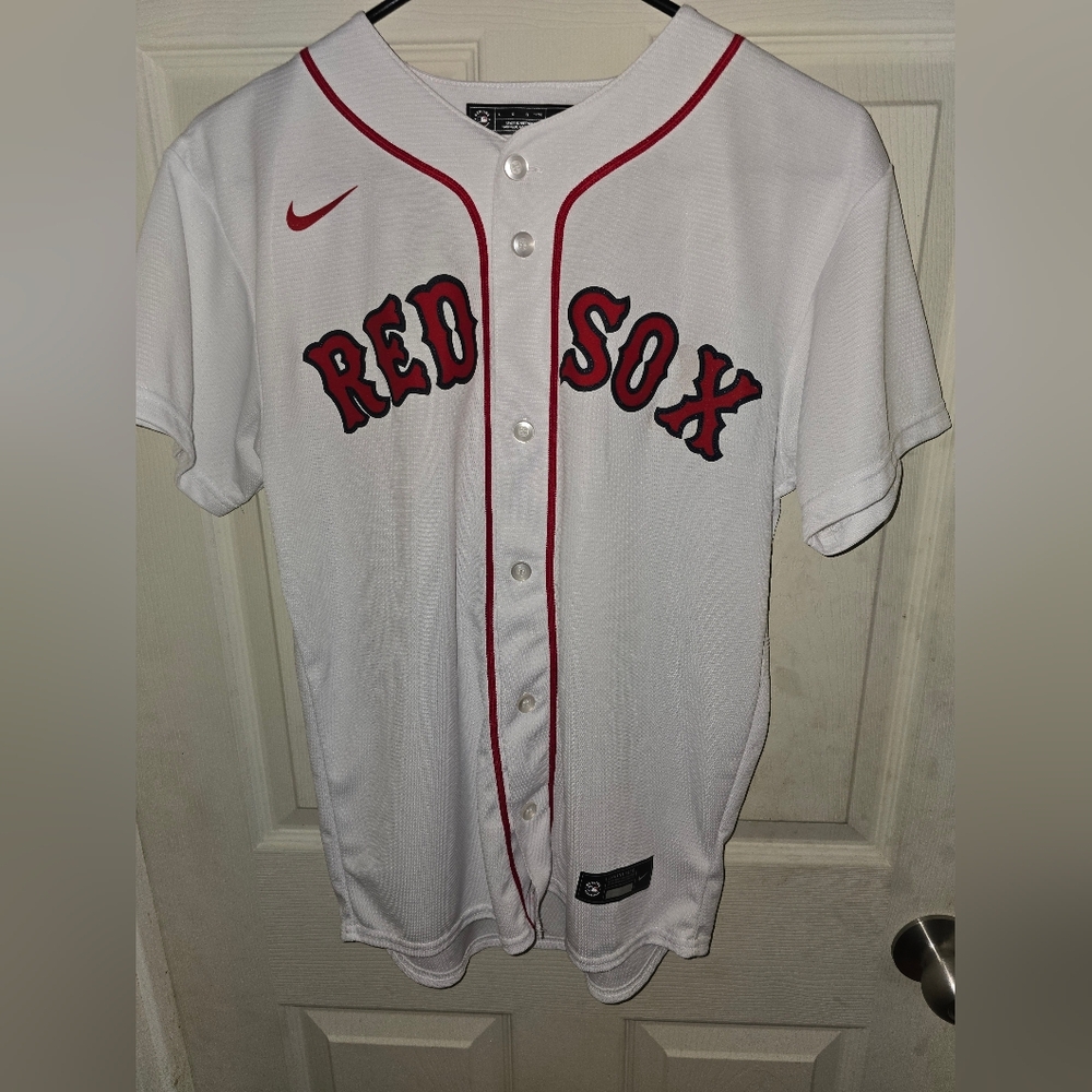 MLB Nike Red Sox Large Youth Active Bogaerts Jersey